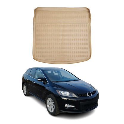 2007-2012 Mazda CX-7 Cargo Liner Trunk Mat All Weather Beige