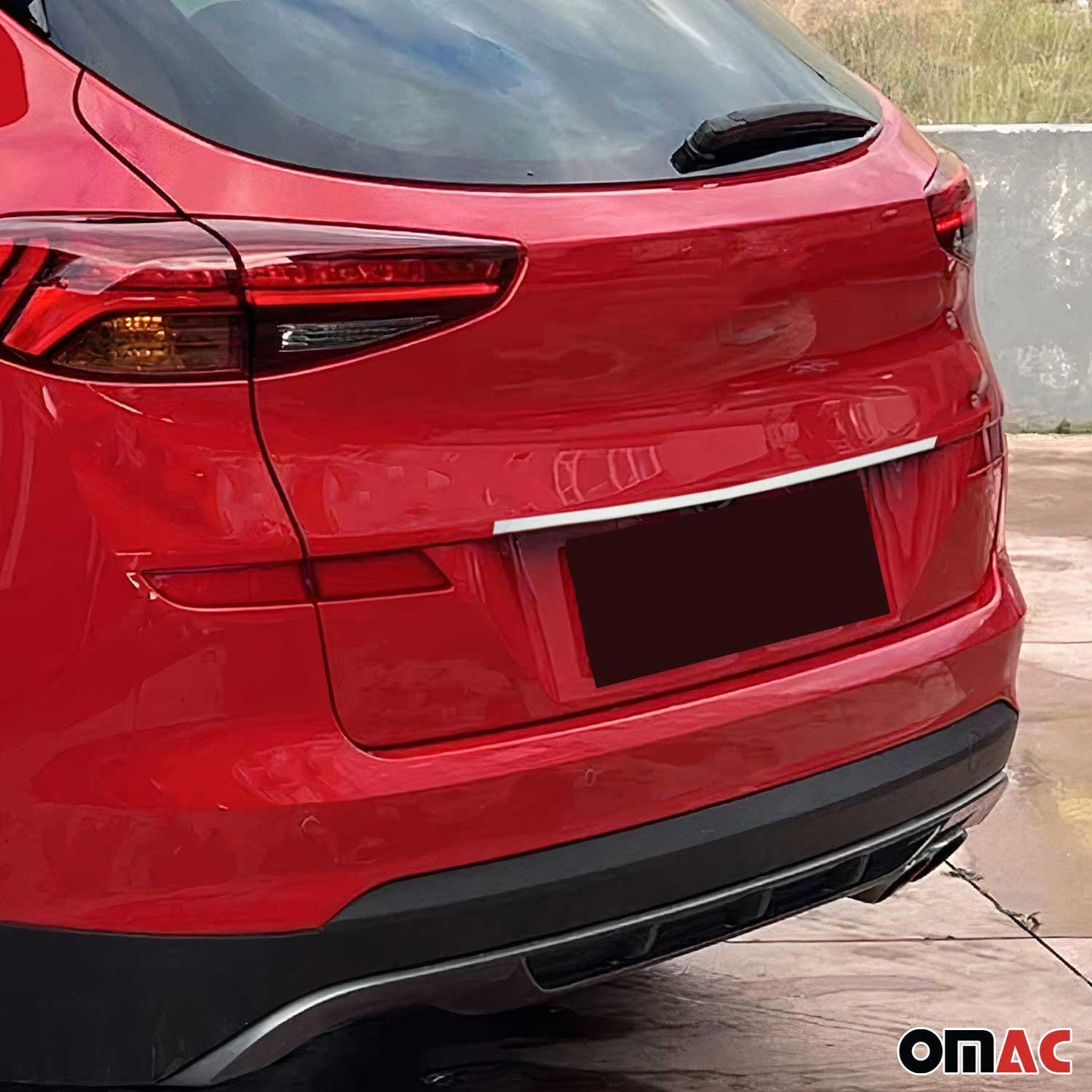 2021-2026 Kia K5 Rear Trunk Lid Molding Trim Stainless Steel Chrome