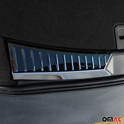 2013-2016 Ford Escape Trunk Sill Cover Bumper Guard Protector Stainless Steel Silver