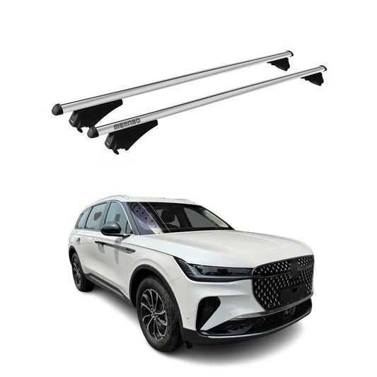 2024-2025 Lincoln Nautilus Roof Rack Cross Bars Luggage Carrier Silver 2x