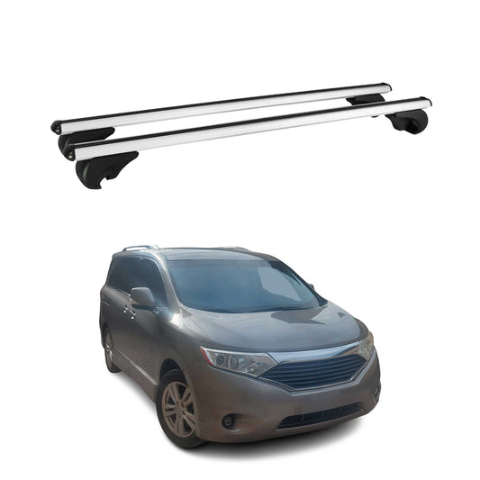 2011-2017 Nissan Quest Roof Rack Cross Bars Silver