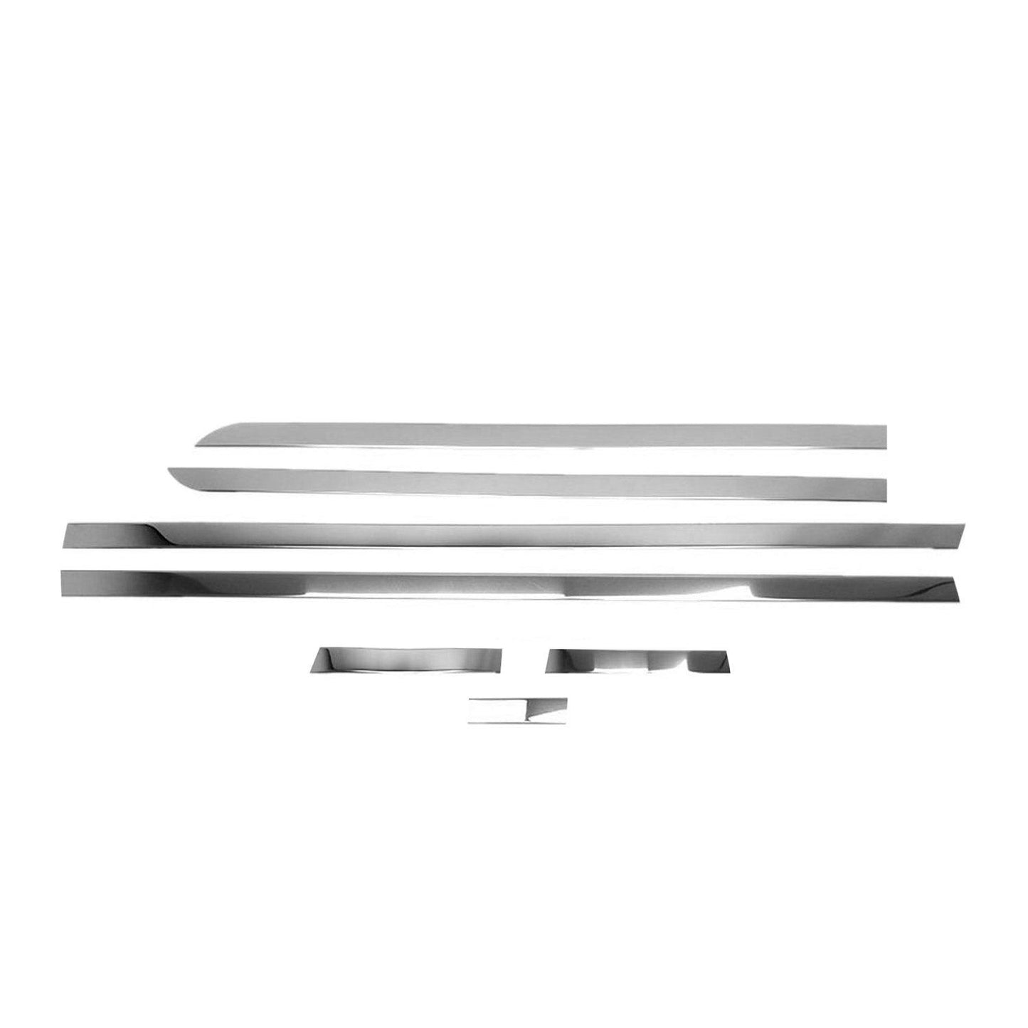 OMAC For Mercedes Metris 2016-2023 S.Steel Chrome Side Door Trim Two Sliding Door L3 4733134