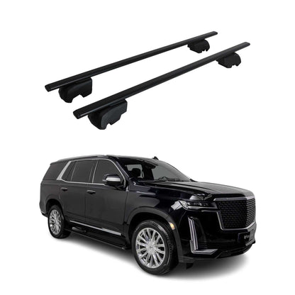 2021-2025 Cadillac Escalade Roof Rack Cross Bars Black