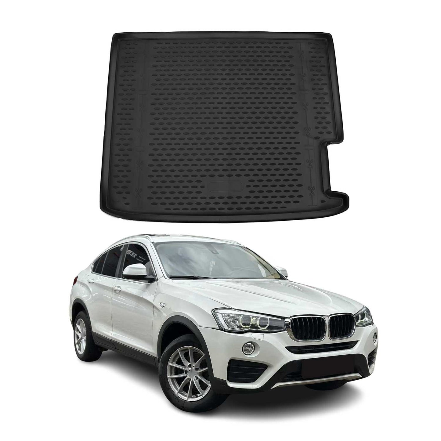 2015-2018 BMW X4 F26 Cargo Liner Trunk Mat All Weather Black