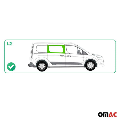 2014-2025 Ford Transit Connect Window Glass Front Right Side L2 Black