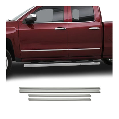 2014-2019 GMC Sierra Denali 1500/2500HD/3500HD 3gen. Crew Cab Side Door Molding Trim
