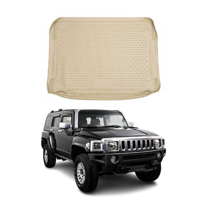 2006-2010 Hummer H3 Cargo Liner Trunk Mat All Weather Beige