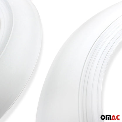 OMAC 4x Portawalls White Wall Tire Insert 14" Rims Sidewall Set 96TW014W