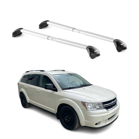 2009-2020 Dodge Journey Roof Rack Cross Bars Luggage Carrier 2 Pcs