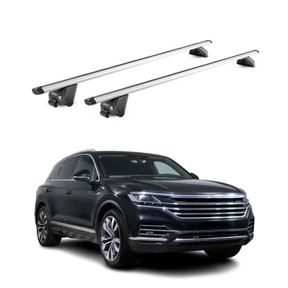 2018-2024 VW Touareg Roof Rack Cross Bars Silver