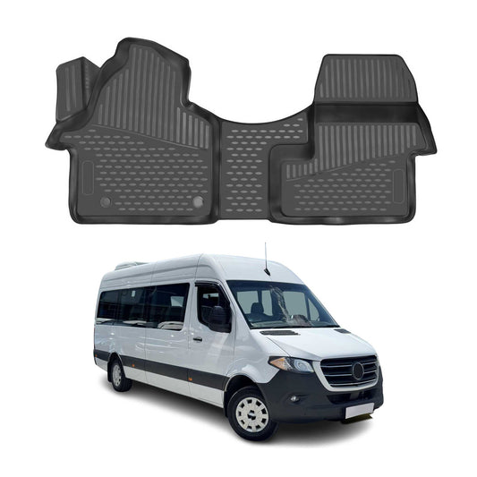 2019-2025 Mercedes Sprinter W907 910 Floor Mats Liners Full Set All Weather