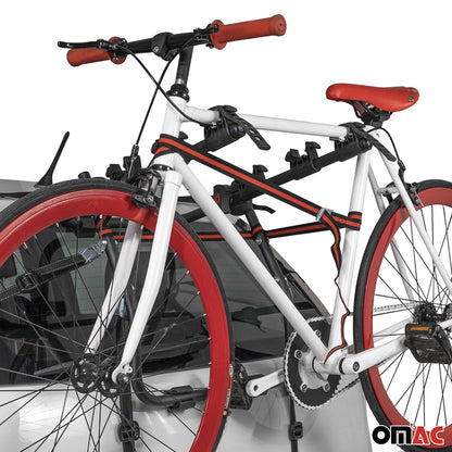 OMAC Bike Racks 3 Bike Carrier Hitch Mount for Suzuki SX4 S-Cross 2014-2021 Black G002415