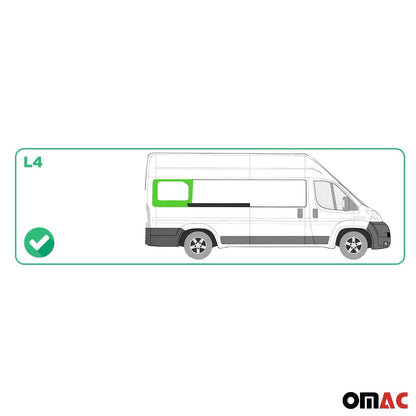 2014-2024 RAM ProMaster Window Glass Rear Right Side Sliding Door L4
