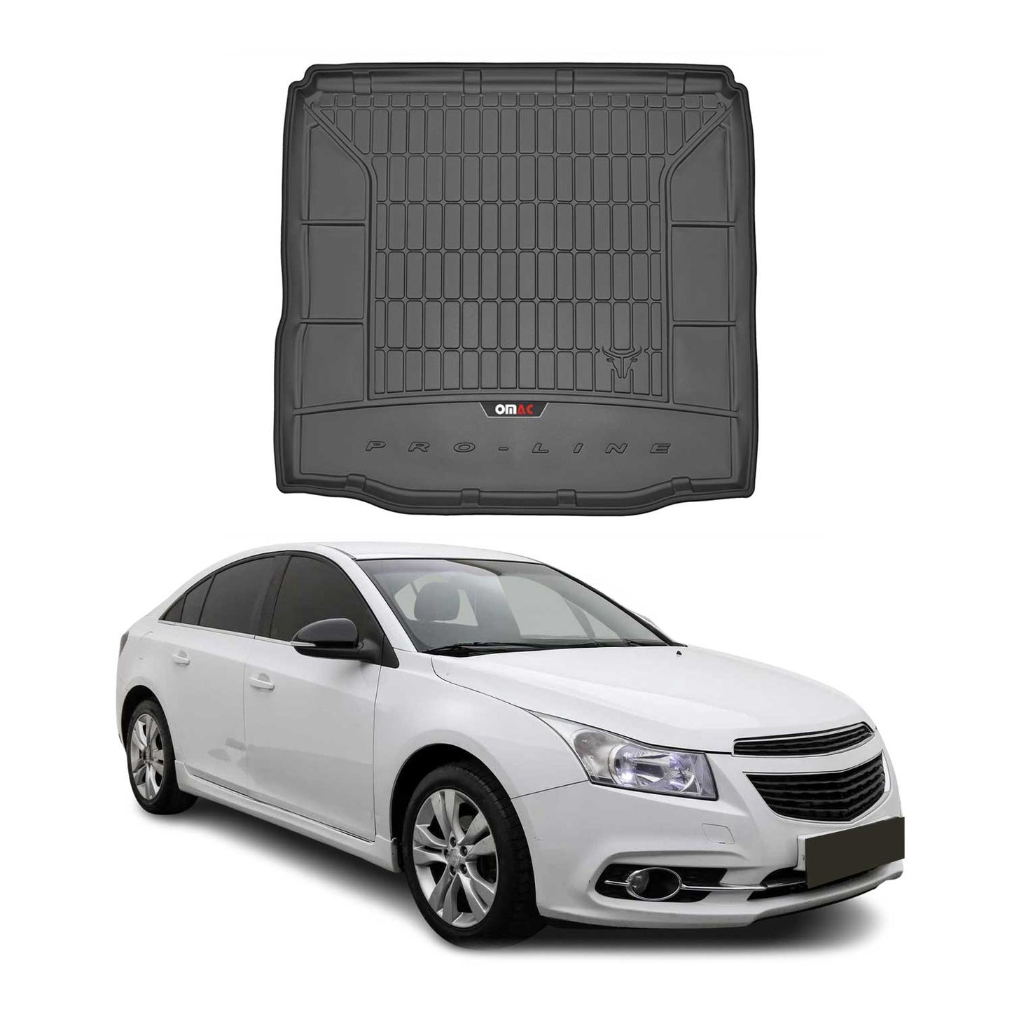 2011-2015 Chevrolet Cruze Premium Cargo Liner Trunk Mat All Weather Heavy Duty