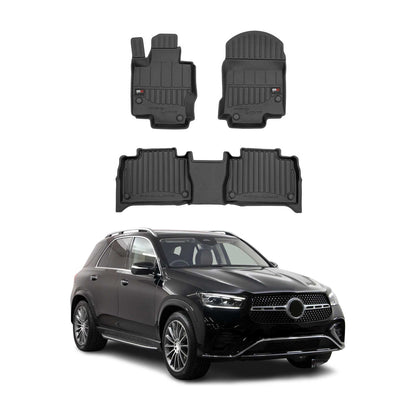2020-2026 Mercedes GLE Class Coupe C167 Premium Floor Mats Liners Full Set All Weather Heavy Duty Black