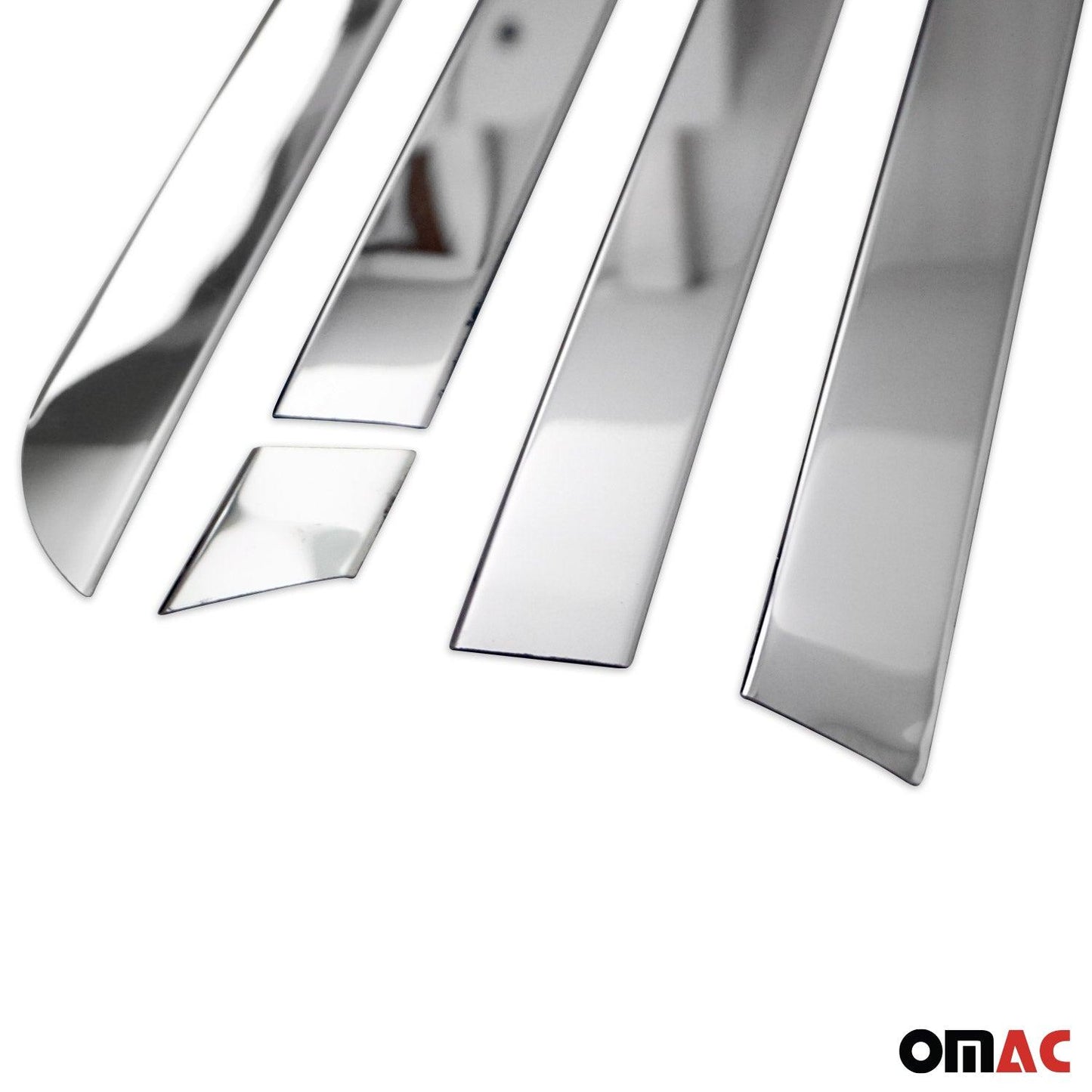 OMAC Chrome Side Single Sliding Door Trim for Mercedes Metris 2016-2023 Protect Steel 4733131