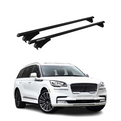 2020-2025 Lincoln Aviator Roof Rack Cross Bars Black