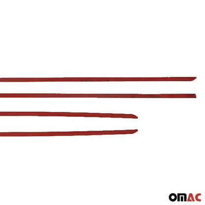 2016-2021 Hyundai Tucson Side Door Molding Trim Skirt Garnish Stainless Steel Silver