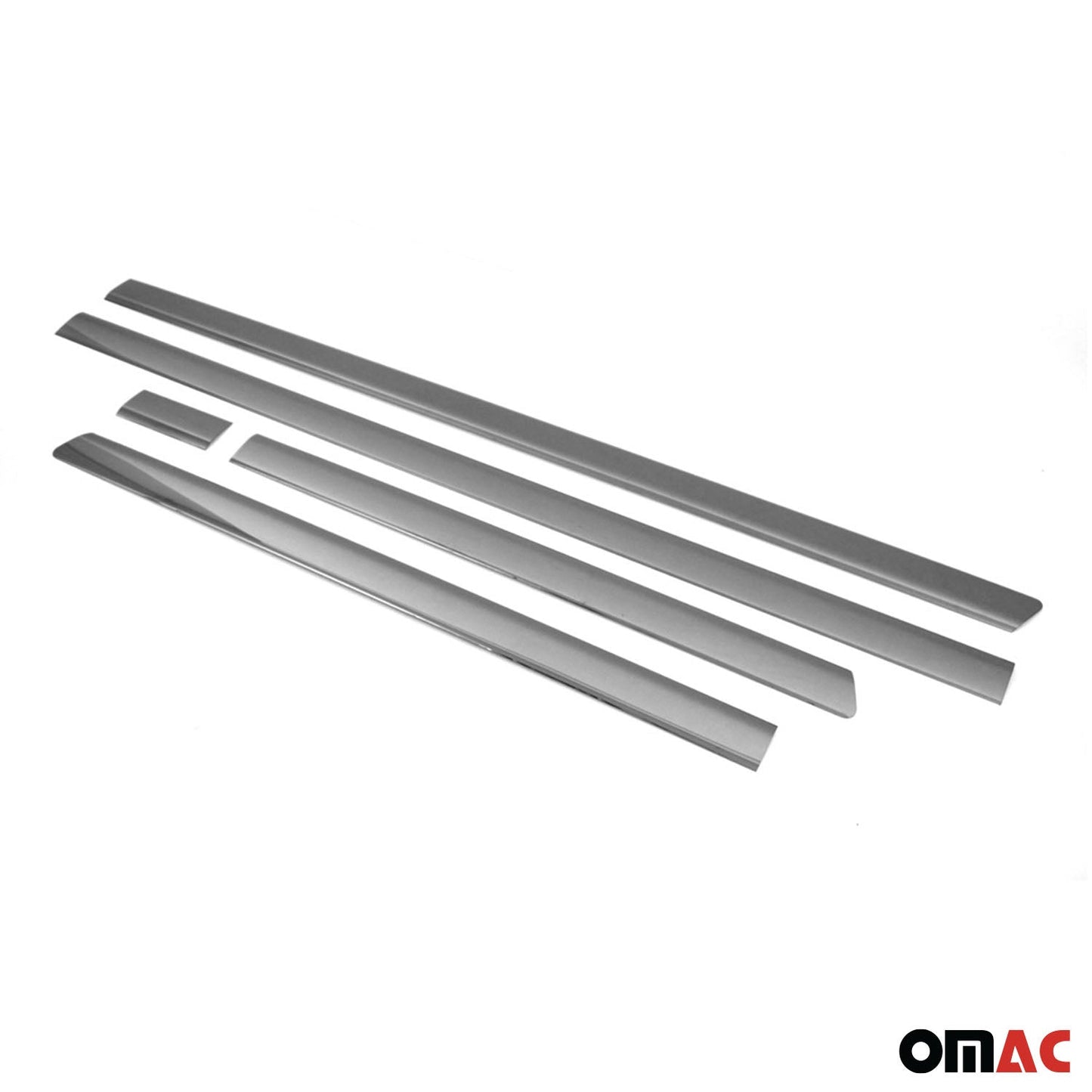 OMAC Side Door Molding Trim for VW T6 Transporter 2015-2021 Steel Dark 5x U015361