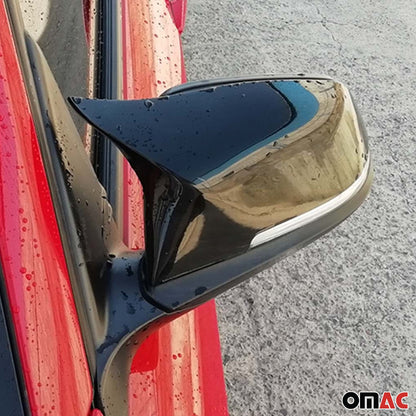 OMAC Mirror Cover Cap for BMW 4 Series F32/33/36 2014-2019 M4 Style Gloss Black 1226P111MPB