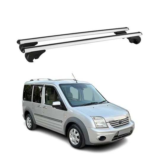 2010-2013 Ford Transit Connect Roof Rack Cross Bars Silver
