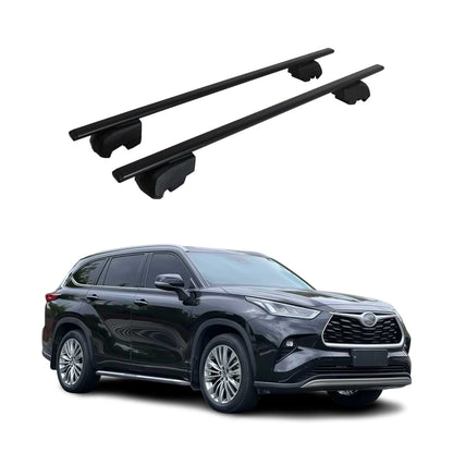 2020-2025 Toyota Highlander Roof Rack Cross Bars Black