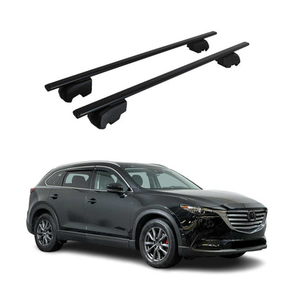 2016-2023 Mazda CX-9 Roof Rack Cross Bars Black