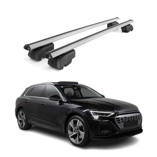 2019-2024 Audi e-tron Roof Rack Cross Bars Silver
