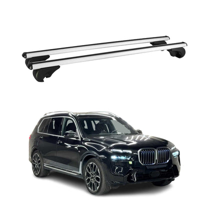 2019-2025 BMW X7 G07 Roof Rack Cross Bars Silver