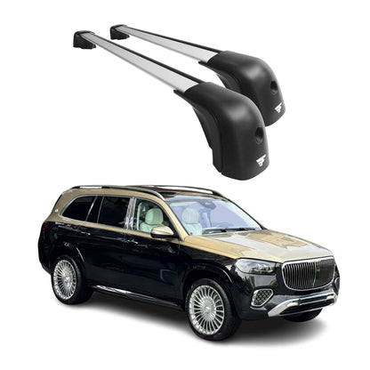 2020-2025 Mercedes GLS Class X167 Roof Racks Cross Bars Silver