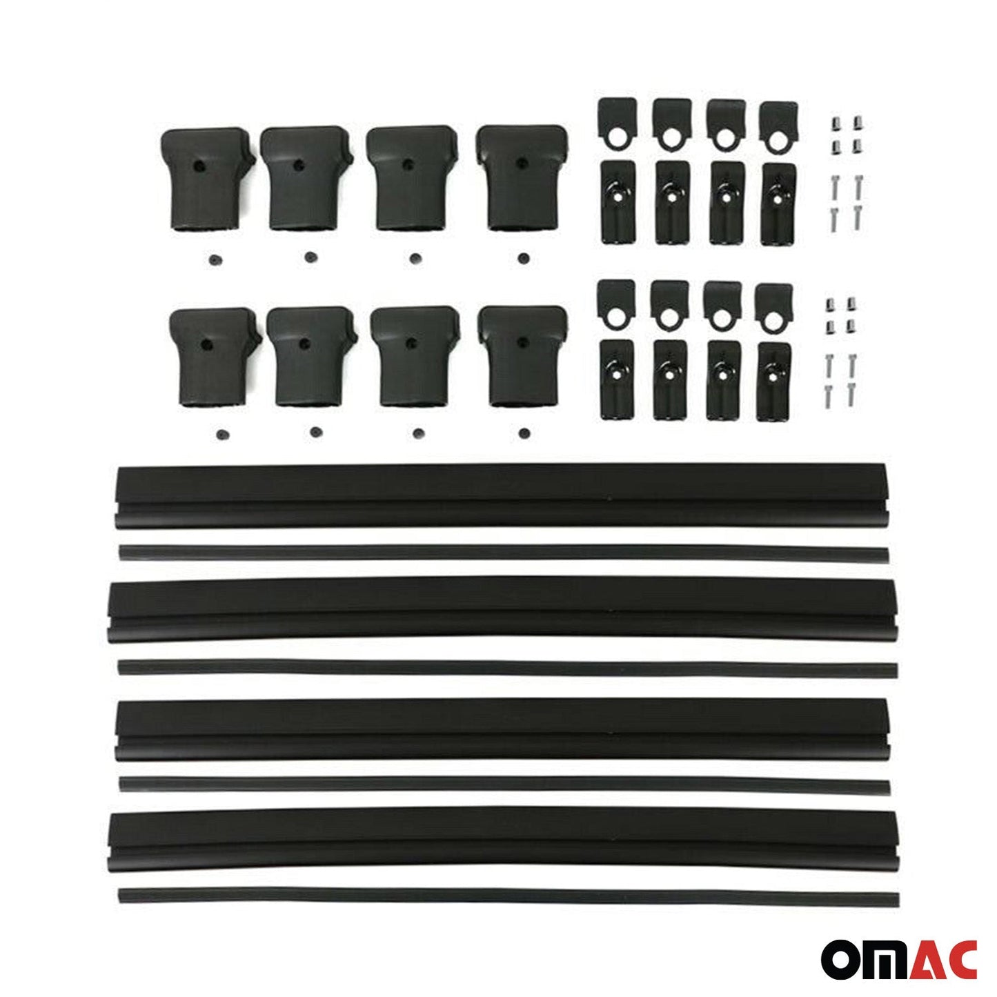 2016-2024 Mercedes Metris Roof Rack Cross Bars Black