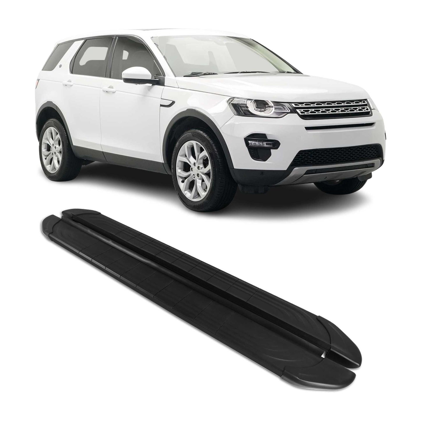 2015-2019 Land Rover Discovery Sport Running Boards Side Steps Black