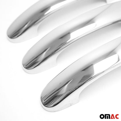 OMAC Car Door Handle Cover Protector for VW T5 Transporter 2003-2015 Steel 6 Pcs U015331