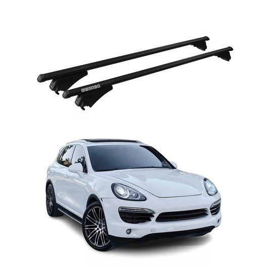 2011-2018 Porsche Cayenne Roof Rack Cross Bars Black
