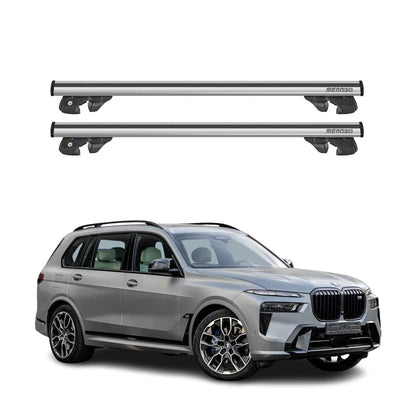 2019-2025 BMW X7 G07 Roof Rack Cross Bars Silver