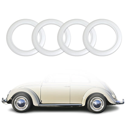 4x Portawalls White Wall Tire Insert 16" Rims Sidewall Set