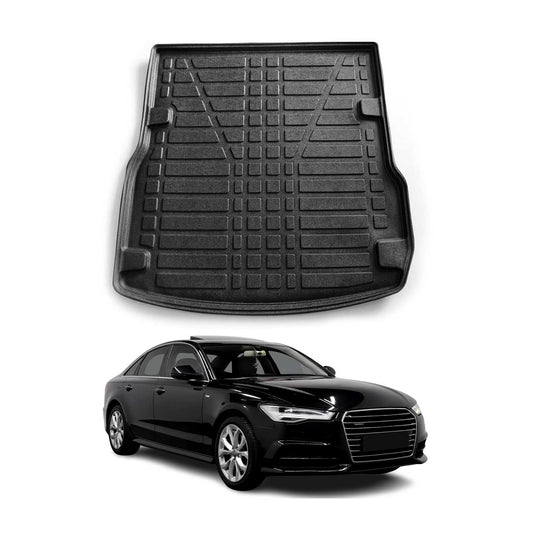 2012-2018 Audi A6 S6 Sedan Cargo Liner Trunk Mat All Weather Black