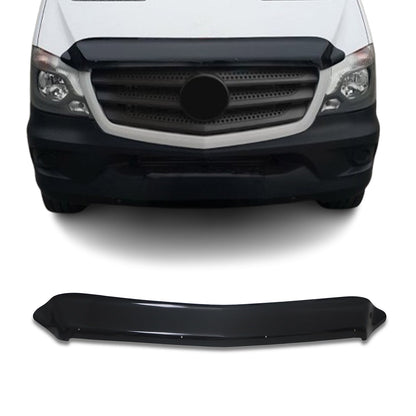 2014-2018 Mercedes Sprinter W906 Front Bug Shield Hood Deflector 1 Pc Smoke