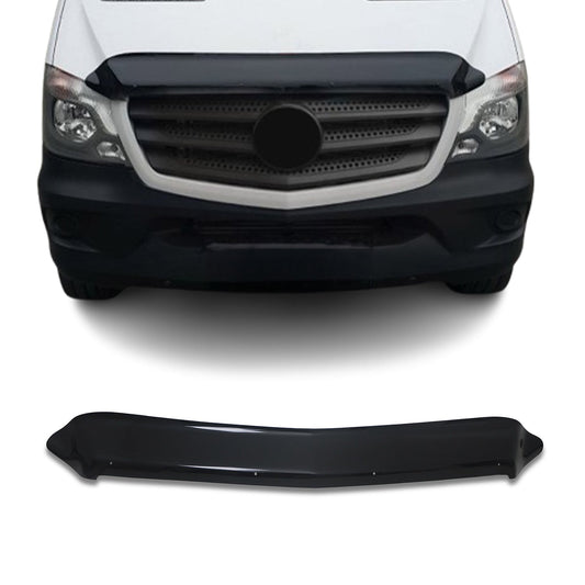 2014-2018 Mercedes Sprinter W906 Front Bug Shield Hood Deflector 1 Pc Smoke