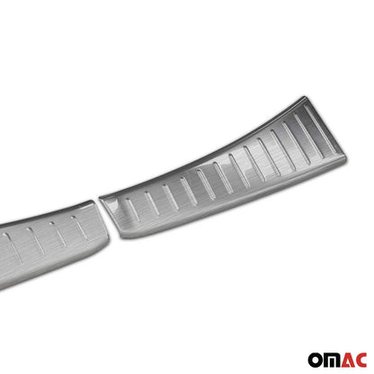 2017-2019 Ford Escape Trunk Sill Cover Bumper Protector Stainless Steel Brushed 2 Pcs