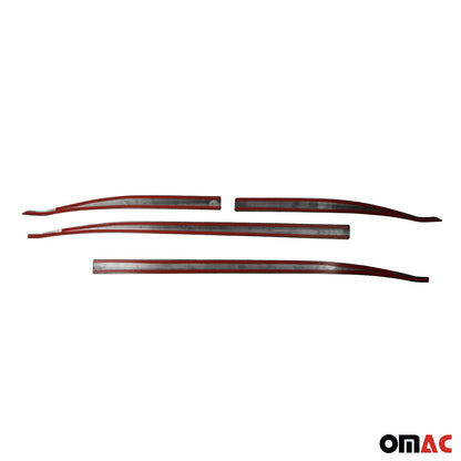 OMAC Side Door Molding Trim for Jeep Renegade 2019-2023 Brushed Steel Dark 4x U005926