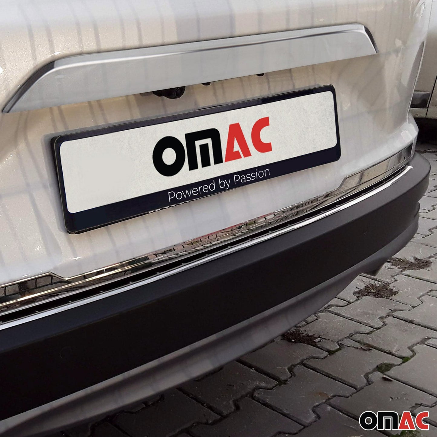 OMAC Trunk Tailgate Door Handle Cover & Molding Trim Set for Honda CR-V 2017-22 Steel G003545