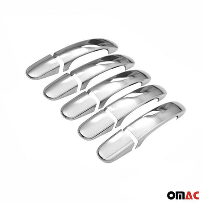 OMAC Car Door Handle Cover Protector for Ford Transit 350 2015-2024 Steel 10 Pcs U019590