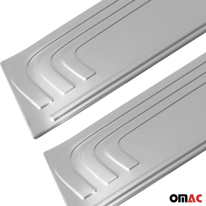 OMAC For Mercedes Metris 2016-2023 Chrome Door Sill Cover Scuff Plate S.Steel 2 Pcs 4733092N