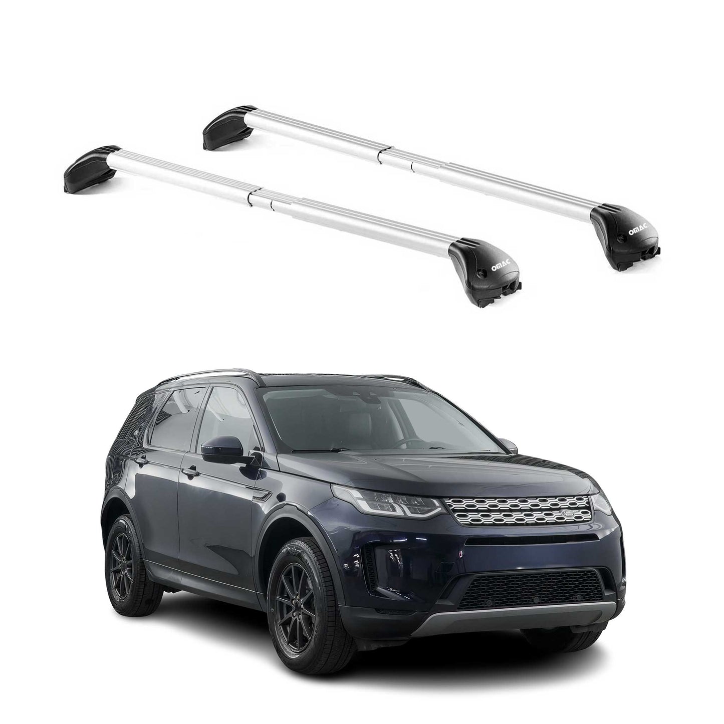2015-2025 Land Rover Discovery Sport Roof Rack Cross Bars Silver