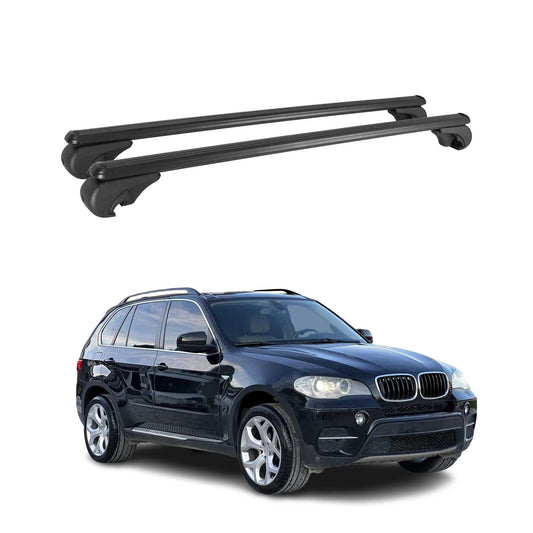 2007-2013 BMW X5 E70 Roof Rack Cross Bars Black