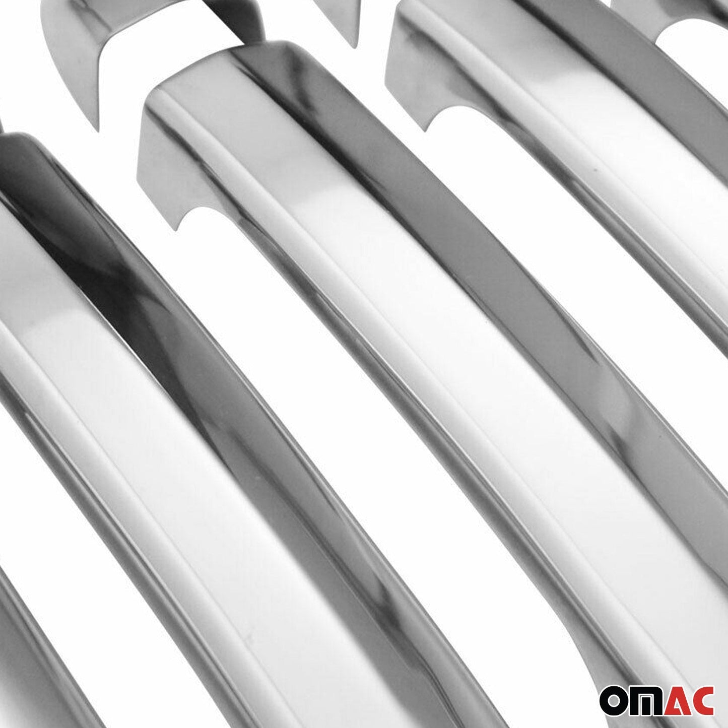 OMAC Car Door Handle Cover Protector for Mazda CX-7 2007-2012 Silver Chrome 8 Pcs '9650554