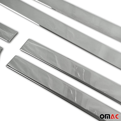 OMAC Side Door Molding Trim for Land Rover Range Rover Sport 2006-2009 Steel Silver 6002131