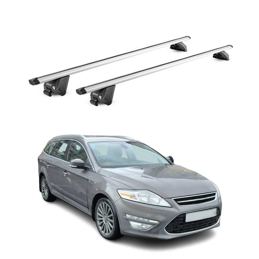2016-2020 Ford Fusion Wagon Roof Rack Cross Bars Silver