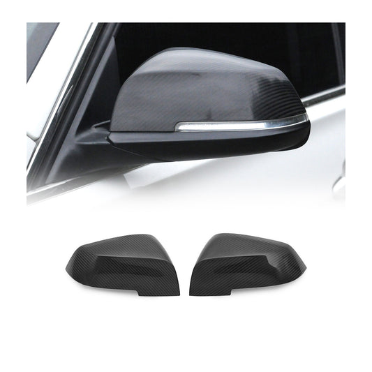 2013-2015 BMW X1 E84 Side Mirror Cover Caps Gloss Carbon